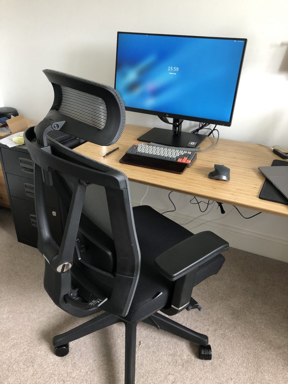 ErgoChair 2 assembled and ready to use