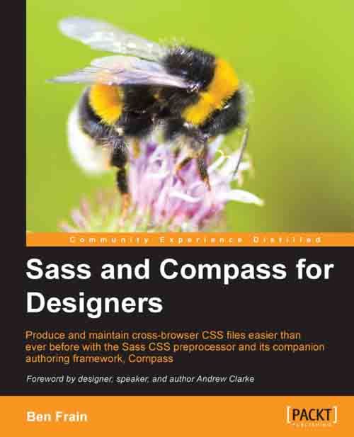 Book cover for Sass and Compass for Designers