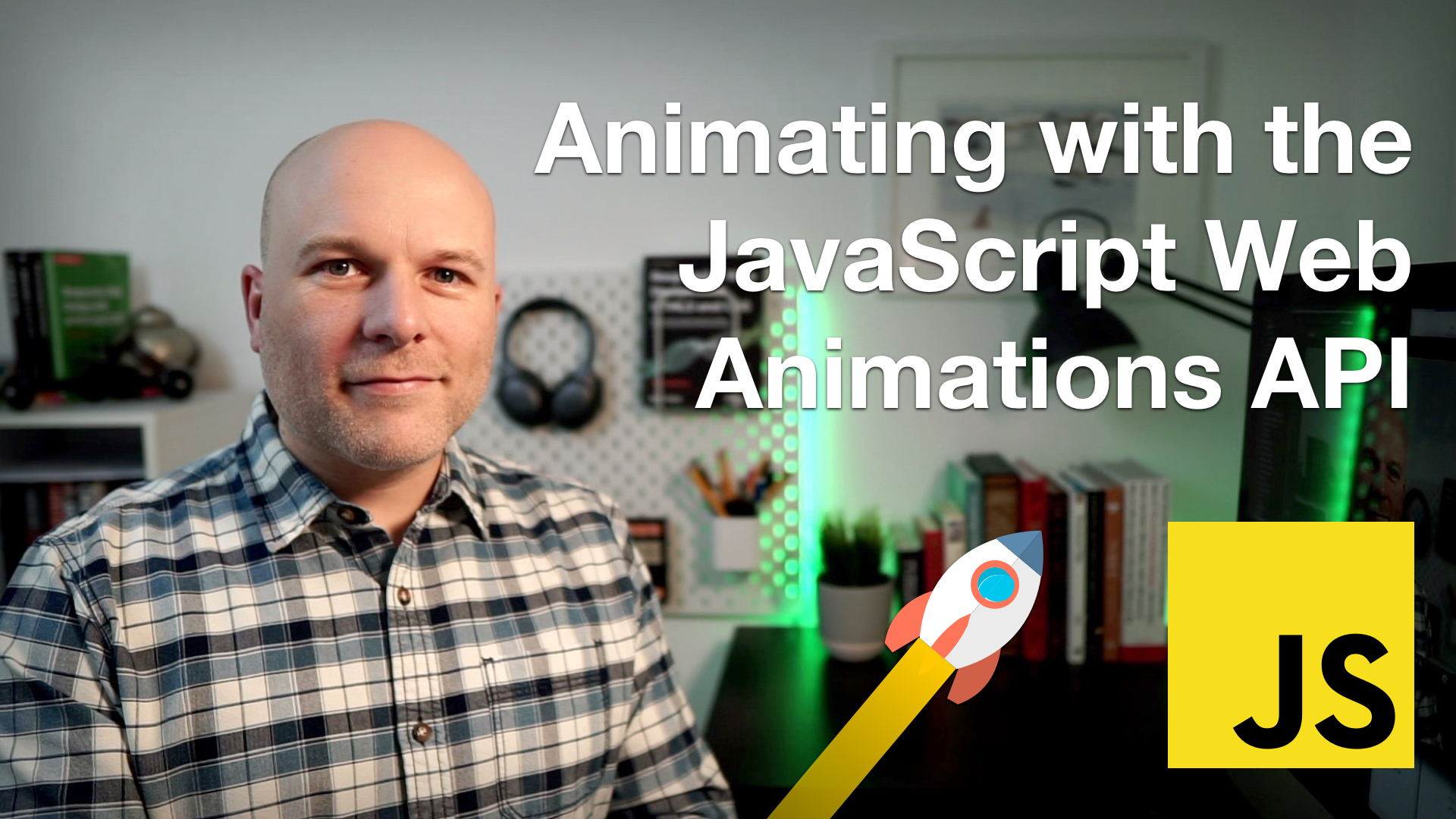 Poster image for JavaScript animation course