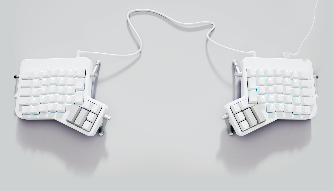 ergodox ez white