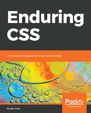 Book cover of Enduring CSS